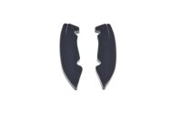 Maxton Design Rear extension Flaps diffuser black gloss - Tesla Model 3