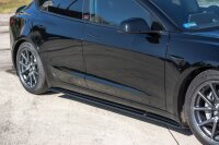 Maxton Design Side skirts extension extension black gloss...