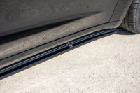 Maxton Design Side skirts extension extension black gloss - Tesla Model 3