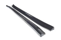 Maxton Design Side skirts extension extension black gloss - Tesla Model 3