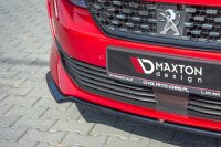 Maxton Design Front extension V.1 black gloss - Peugeot 508 MK2