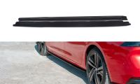 Maxton Design Side skirts extension extension black gloss - Peugeot 508 MK2