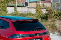 Maxton Design Spoiler Cap black gloss - Peugeot 508 MK2 SW