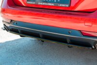 Maxton Design Middle diffuser rear extension (with one vertical bar) Peugeot 508 SW MK2