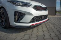 Maxton Design Frontansatz V.1 schwarz Hochglanz - Kia ProCeed GT Mk 3