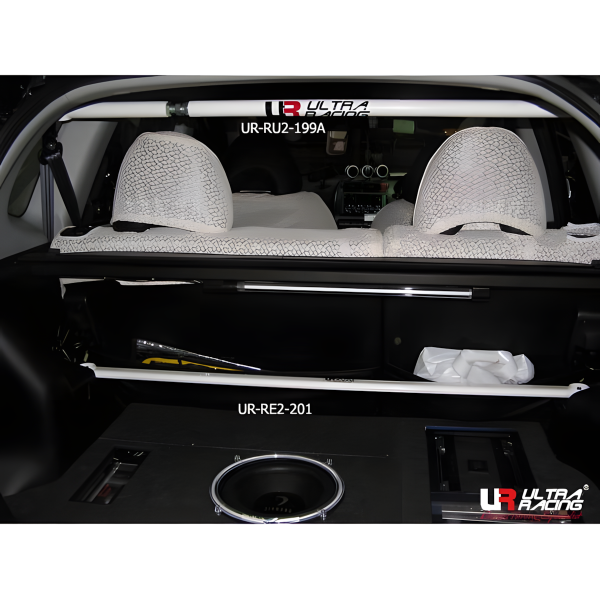 Ultra Racing C-Pillar Bar adjustable - 05-10 Honda Airwave 1.5 (2WD) / 01-08 Honda Jazz/Fit (GD1) 1.5 (2WD)