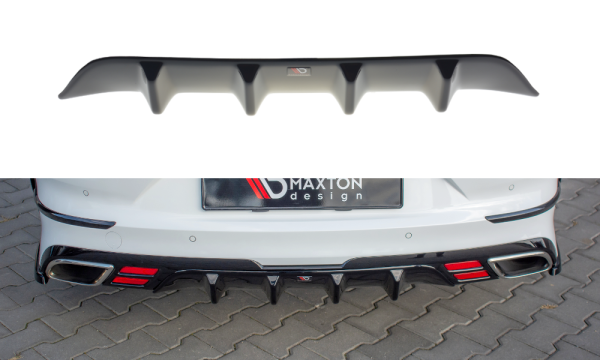 Maxton Design Diffuser rear extension black gloss - Kia ProCeed GT Mk 3