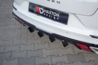 Maxton Design Diffuser rear extension black gloss - Kia ProCeed GT Mk 3