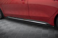 Maxton Design Seitenschweller Ansatz schwarz Hochglanz -...