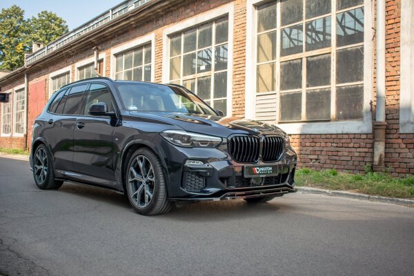 Maxton Design Front extension black gloss - BMW X5 G05 M Package