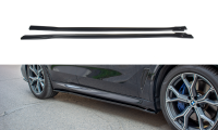 Maxton Design Side skirts extension extension black gloss...