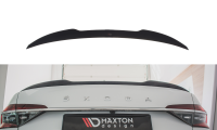 Maxton Design Spoiler Cap V.2 black gloss - Skoda Superb MK3 / MK3 FL Hatchback