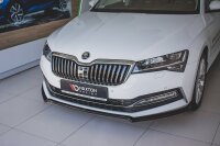 Maxton Design Frontansatz V.1 schwarz Hochglanz - Skoda...