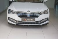 Maxton Design Frontansatz V.2 schwarz Hochglanz - Skoda...