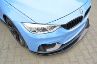 Maxton Design Front extension black gloss - BMW M4 F82 M-Performance