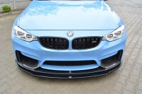 Maxton Design Frontansatz schwarz Hochglanz - BMW M4 F82 M-Performance