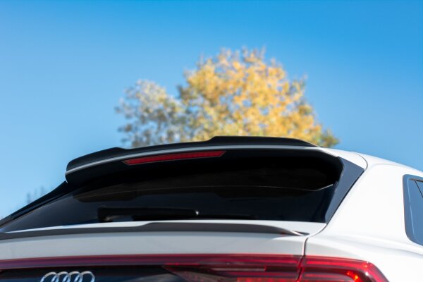 Maxton Design Spoiler Cap V.1 black gloss - Audi Q8 S-Line