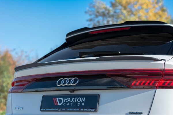 Maxton Design Spoiler Cap V.2 schwarz Hochglanz - Audi Q8 S-Line