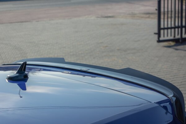 Maxton Design Spoiler Cap V.2 black gloss - VW Golf 7 / 7 Facelift R / R-Line / GTI