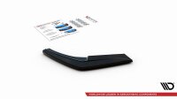 Maxton Design Rear extension Flaps diffuser black gloss - BMW 1 Series F20 Facelift M-Power