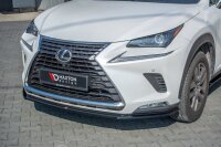 Maxton Design Front extension black gloss - Lexus NX Facelift