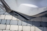 Maxton Design Rear extension Flaps diffuser black gloss - Lexus NX Facelift(Hybrid)