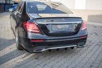 Maxton Design Spoiler Cap black gloss - Mercedes E-Class...