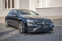 Maxton Design Frontansatz schwarz Hochglanz - Mercedes E43 AMG / AMG-Line W213