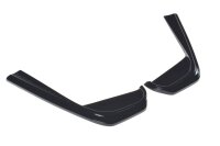 Maxton Design Rear extension Flaps diffuser black gloss - Mercedes E43 AMG / AMG-Line W213