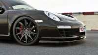 Maxton Design Front extension black gloss - Porsche 911 Carrera 997.2 Facelift