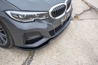 Maxton Design Front extension V.2 black gloss - BMW 3 Series G20 M Package