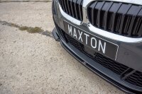 Maxton Design Front extension V.2 black gloss - BMW 3 Series G20 M Package