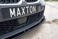 Maxton Design Front extension V.3 black gloss - BMW 3 Series G20 M Package