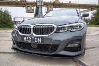 Maxton Design Frontansatz V.3 schwarz Hochglanz - BMW 3er...