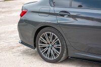 Maxton Design Heckansatz Flaps Diffusor schwarz Hochglanz - BMW 3er G20 M Paket