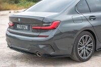 Maxton Design Rear extension Flaps diffuser black gloss -...