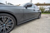 Maxton Design Seitenschweller Ansatz schwarz Hochglanz - BMW 3er G20 M Paket