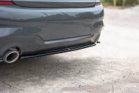 Maxton Design Middle diffuser rear extension black gloss - BMW 3 Series G20 M Package
