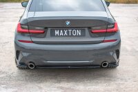 Maxton Design Mittlerer Diffusor Heckansatz schwarz Hochglanz - BMW 3er G20 M Paket