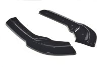 Maxton Design Rear extension Flaps diffuser black gloss - Mercedes A45 AMG W176