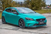 Maxton Design Front extension black gloss - Volvo V40...