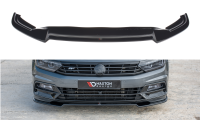 Maxton Design Front extension V.2 black gloss - VW Passat...