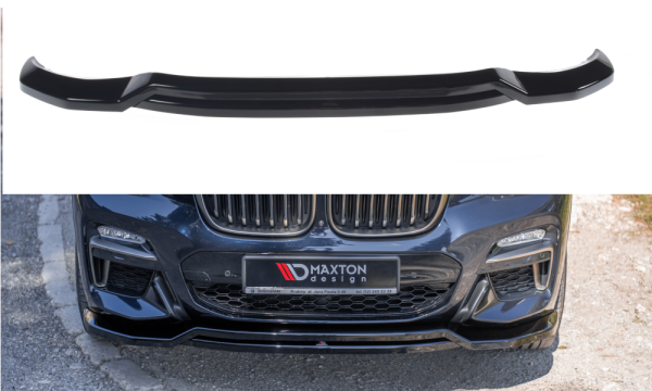 Maxton Design Frontansatz schwarz Hochglanz - BMW X4 M-Paket G02
