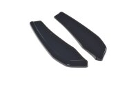 Maxton Design Rear extension Flaps diffuser black gloss - BMW X4 M-Package G02