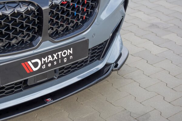 Maxton Design Frontansatz V.3 schwarz Hochglanz - BMW 1er F40 M-Paket/ M135i