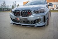 Maxton Design Front extension V.3 black gloss - BMW 1 Series F40 M-Package/ M135i