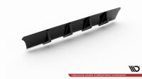 Maxton Design Diffuser rear extension V.1 black gloss - Seat Leon Cupra MK3 FL Sportstourer