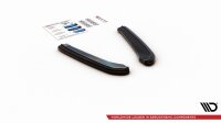 Maxton Design Rear extension Flaps diffuser V.1 black gloss - Seat Leon Cupra MK3 FL Sportstourer