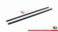 Maxton Design Side skirts extension extension V.2 black gloss - VW Golf 7 GTI (narrow)