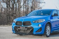 Maxton Design Front extension black gloss - BMW X2 F39...